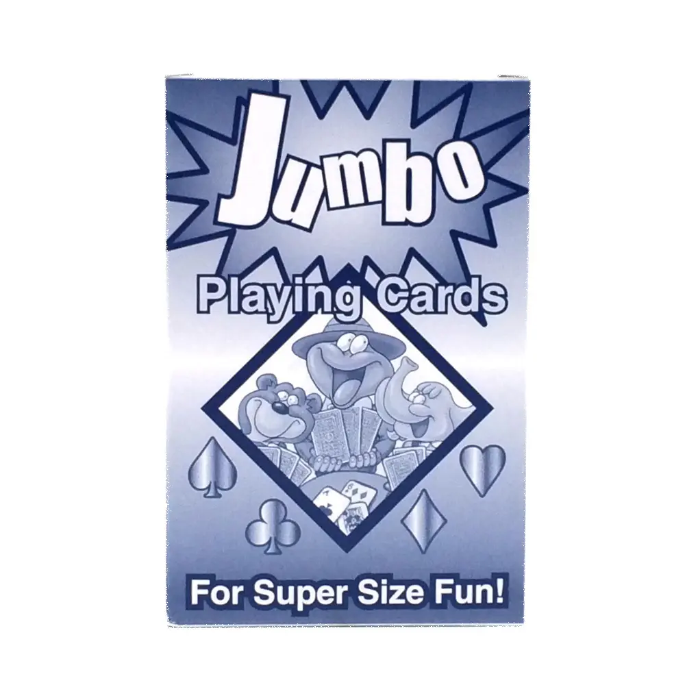 PLAYING CARDS JUMBO 54PC
