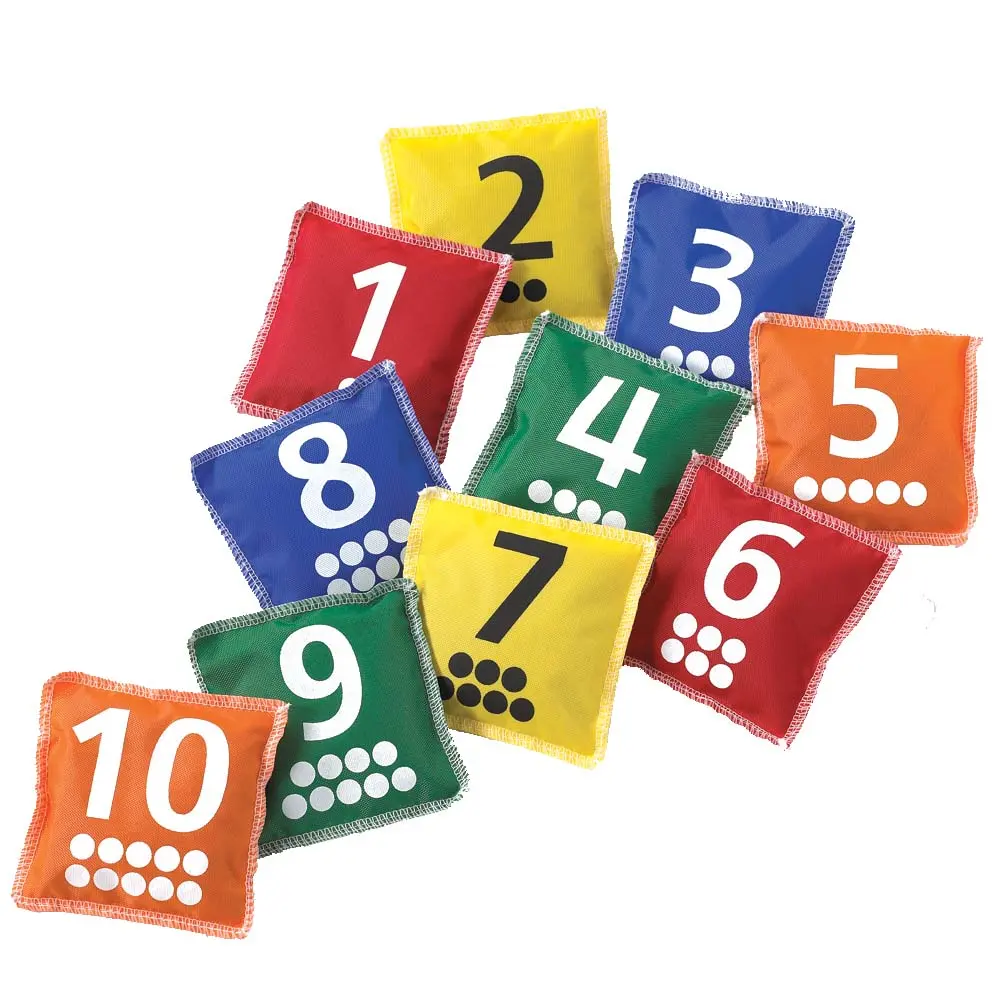 EDX EDUCATION - BEAN BAGS NUMBER 10PC PBAG