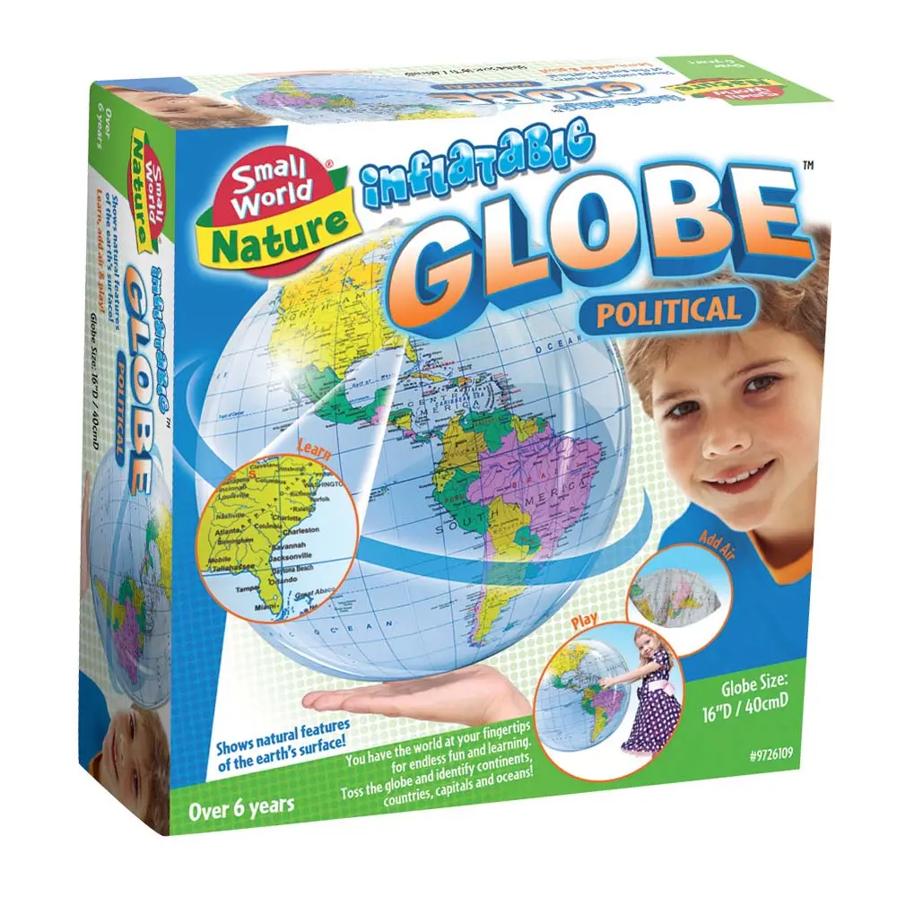 POLITICAL GLOBE INFLATABLE