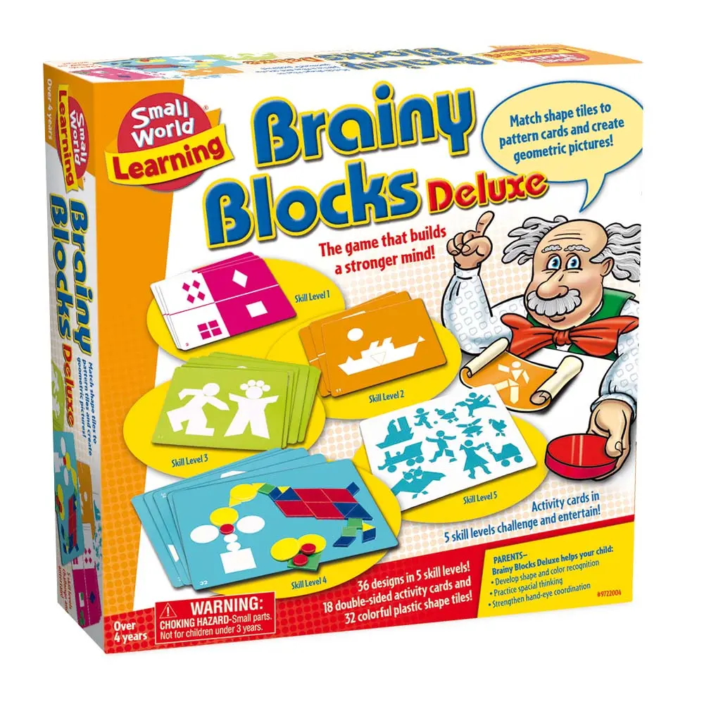 BRAINY BLOCKS DELUXE - 50PCS