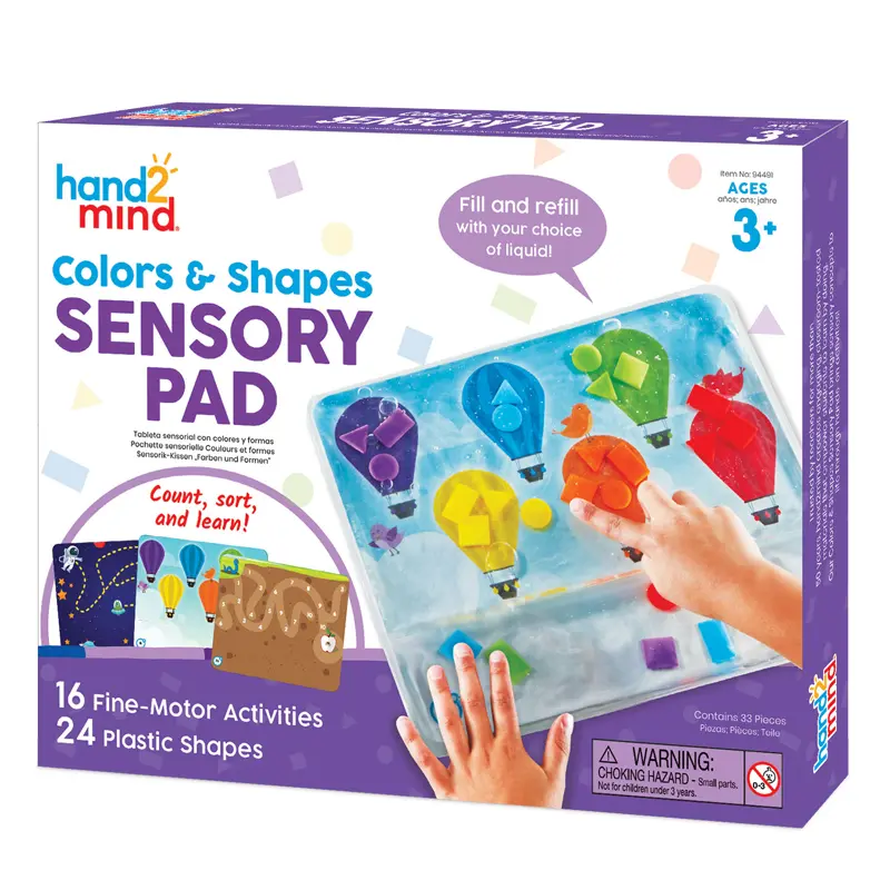 COLOURS & SHAPES SENSORY PAD