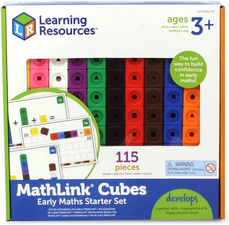 LR - MATHLINK CUBES ACTIVITY SET 115PCS