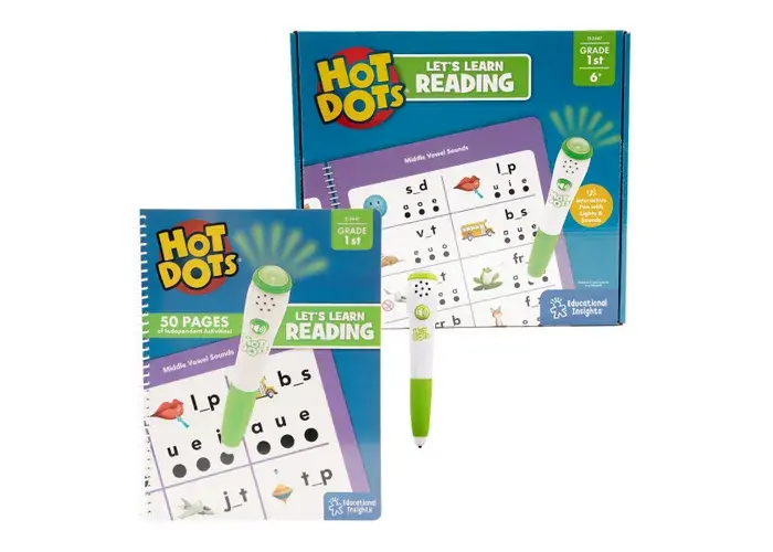 HOT DOTS LET'S LEARN READING - 1ST GRADE 