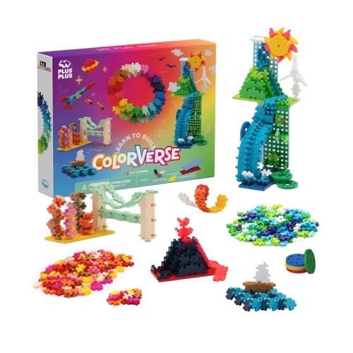 PLUS PLUS LEARN TO BUILD COLORVERSE SUPER SET