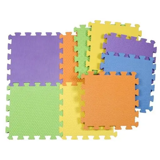 EVA Foam Sensory Texture Mat Blocks (9pc)