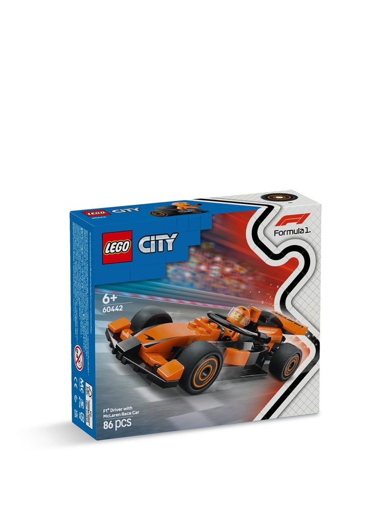 F1® Driver with McLaren Race Car