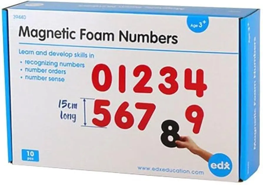 EDX Education - Magnetic Foam Numbers