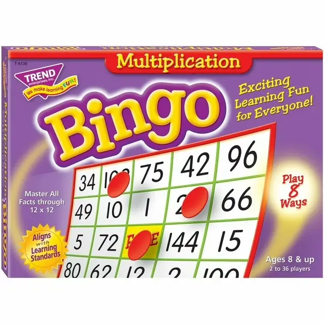 BINGO GAME - MULTIPLICATION