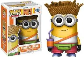 FUNKO POP! DESPICABLE ME - 3 DAVE TOURIST