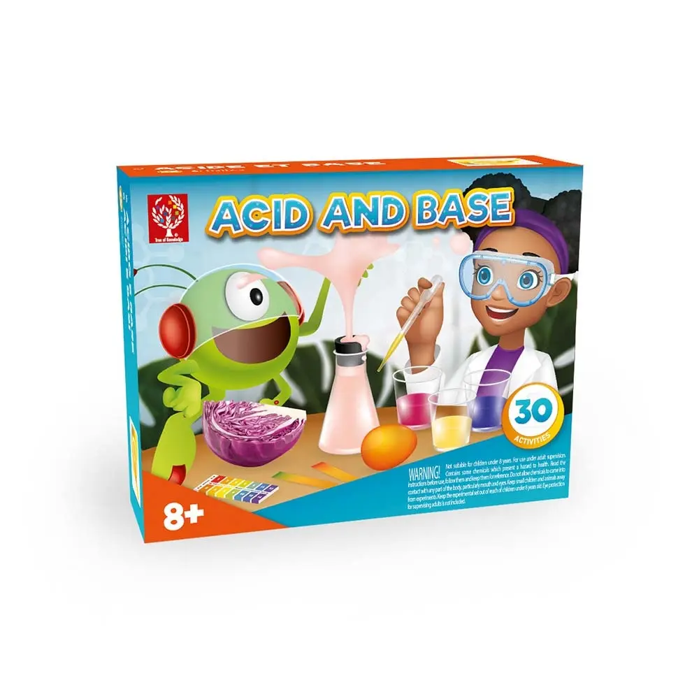 Edu-Toys - Acid & Bases Chemistry Kit - 30 Activities