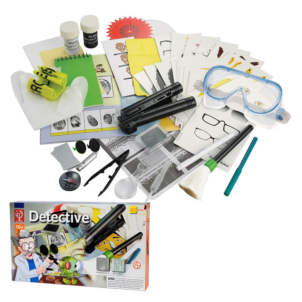 Edu-Toys - Deluxe Detective Kit - 45 Activities - Science