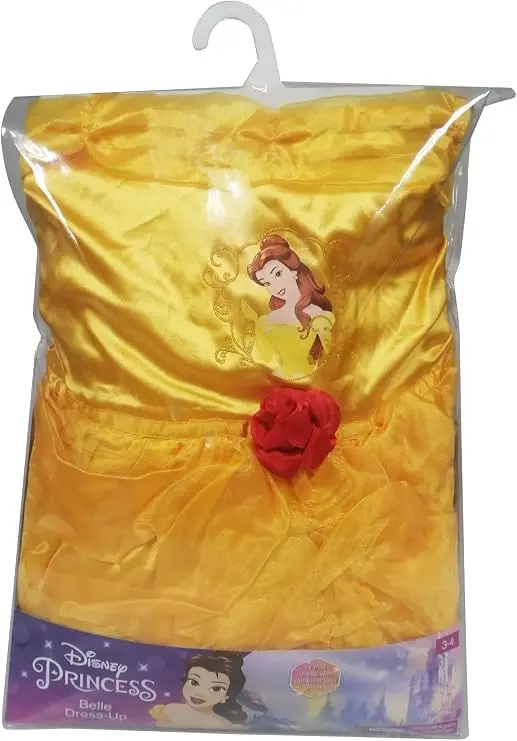 DISNEY PRINCESS BELLE DRESS UP AGE 3–4 1CT