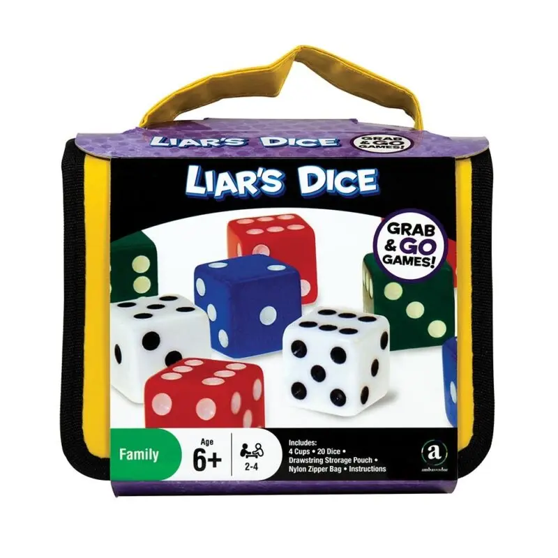 GRAB & GO GAMES! - TRAVEL LIARS DICE