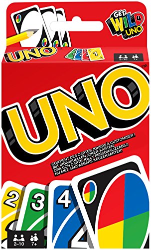 UNO Get Wild Cards, Multi Coloured