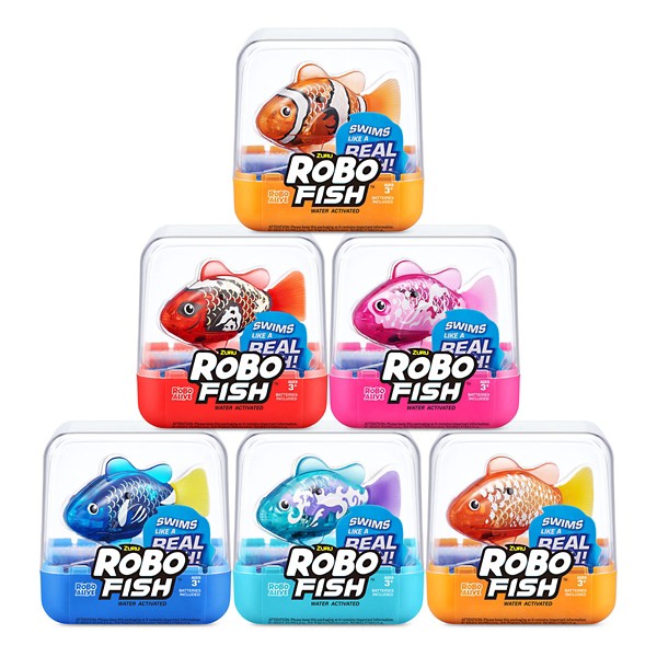 Robo Alive – Water Activated Swimming Fish (Series 3)