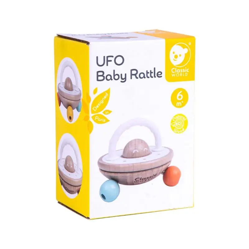 UFO BABY RATTLE