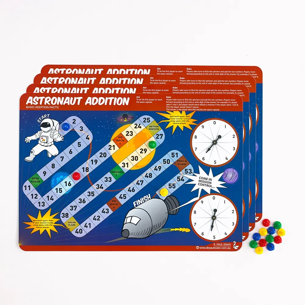 EDX Education – Astronaut Addition Game