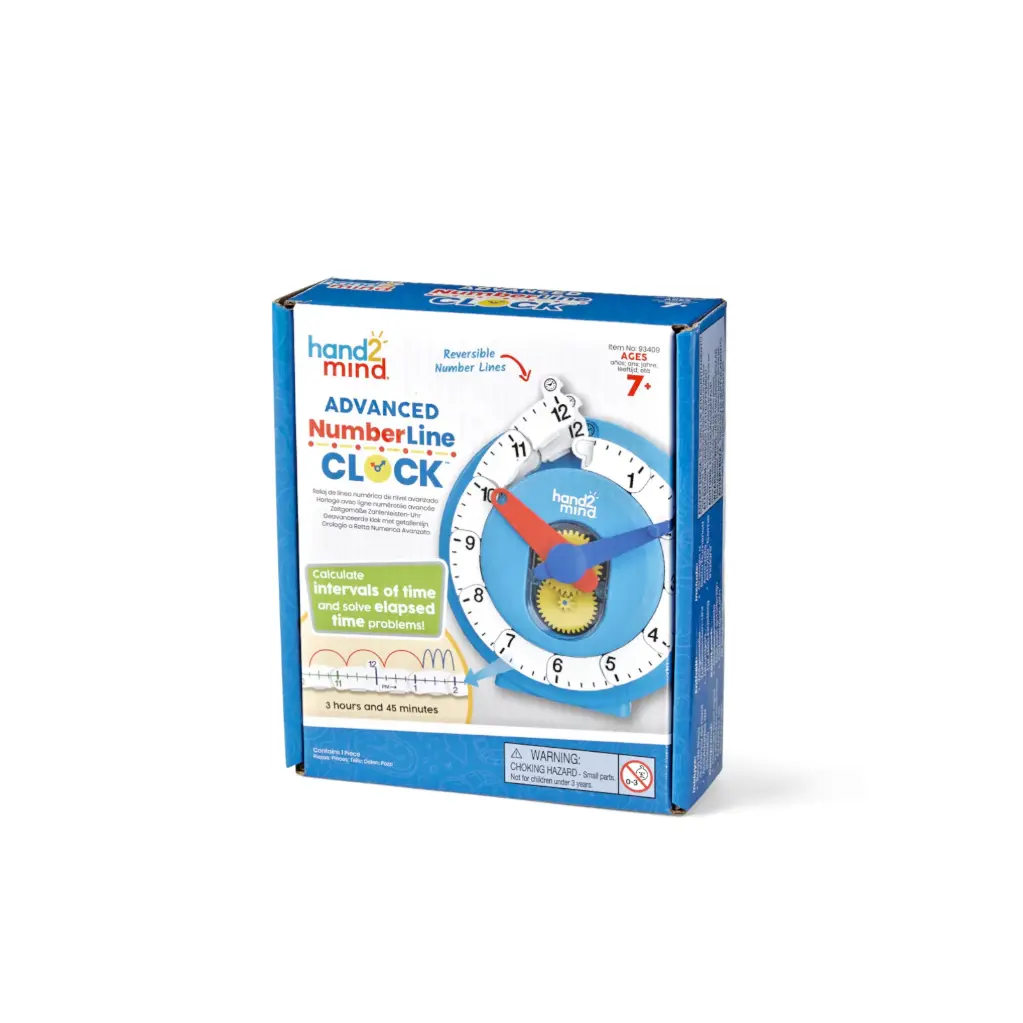 Hand2Mind – Advanced Numberline Clock