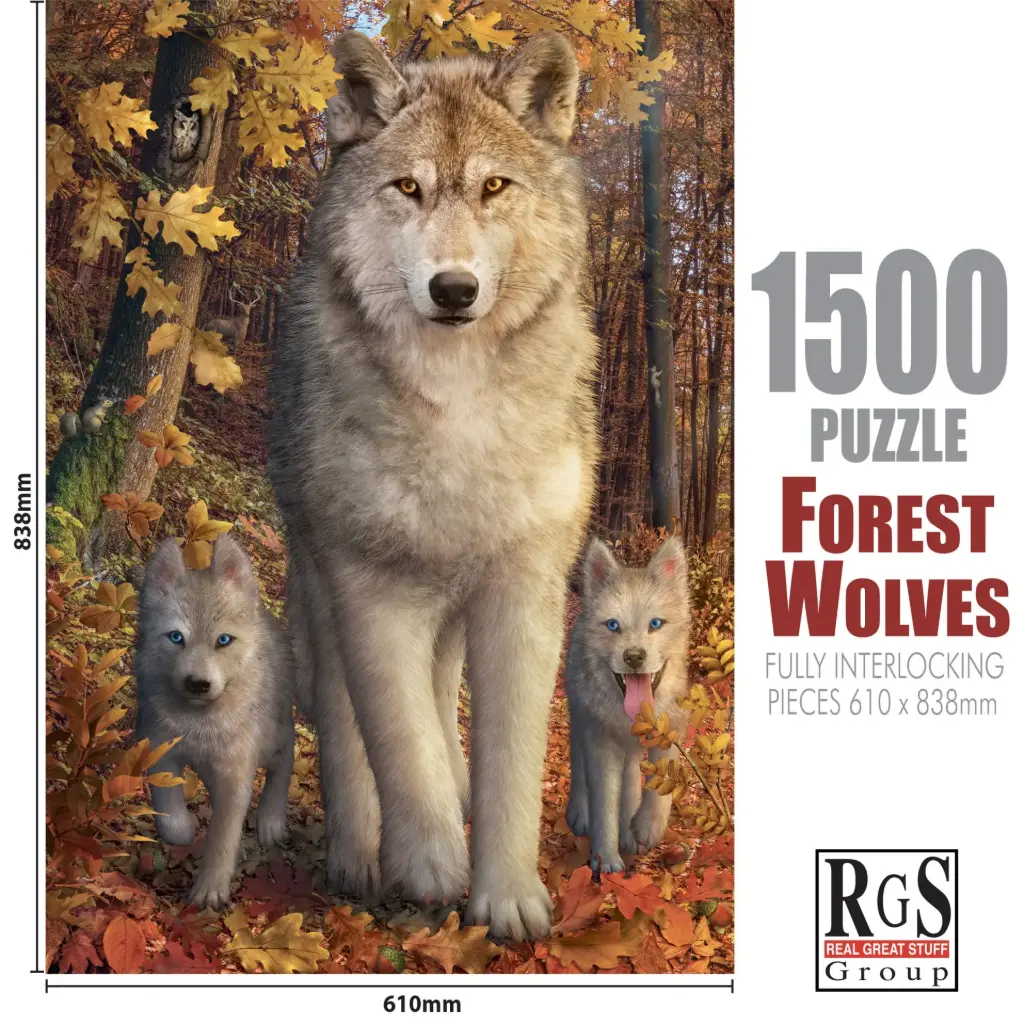 Forest Wolves 1500pc