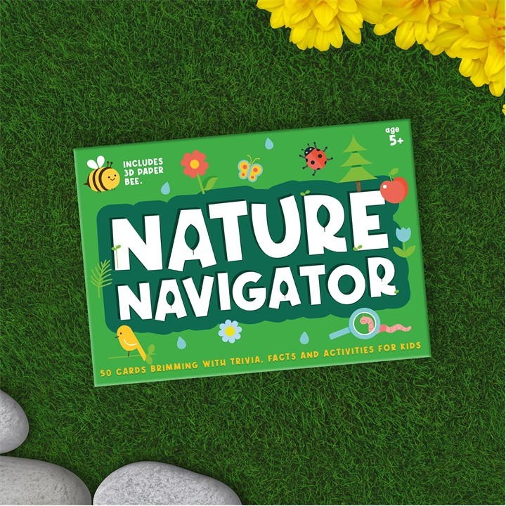 Gift Republic KIDS NATURE NAVIGATOR CARDS - Green