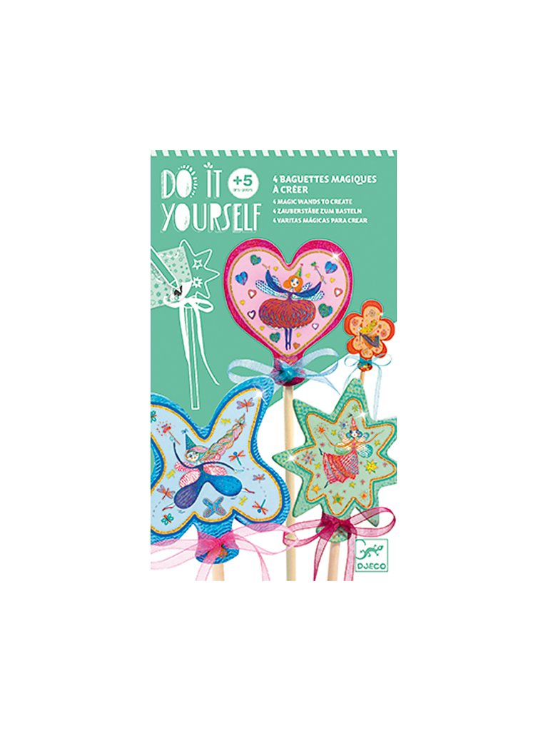 Djeco Little Fairies DIY Magic Wands