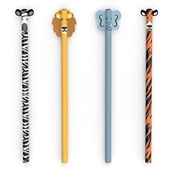Kikkerland Safari Pencils  Set of 4