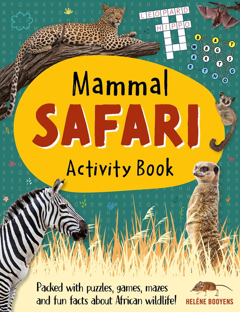 Mammal Safari Activity Book - 1st Edition 