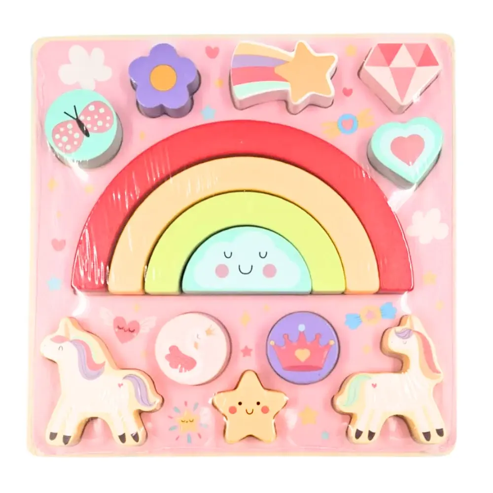 hi Pando - Wooden Puzzle Board - Fantasy Themed