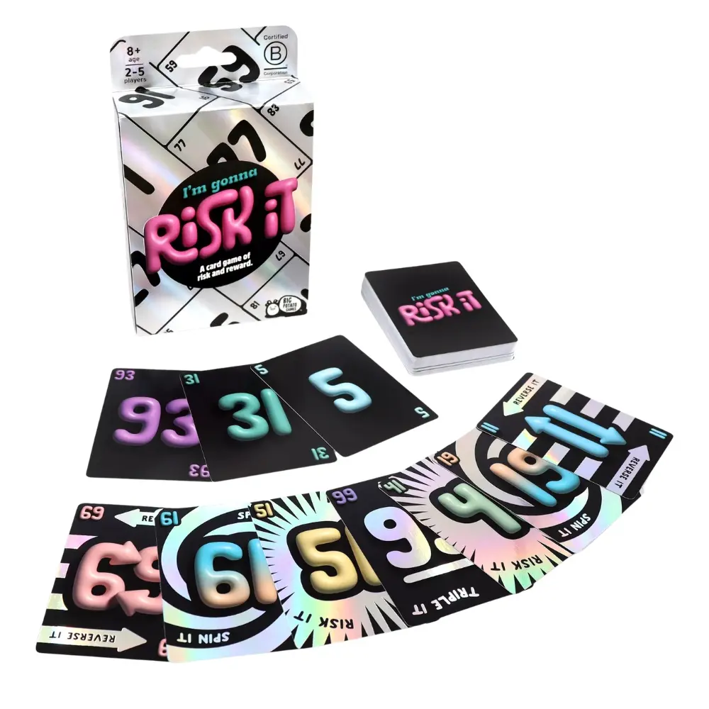 Big Potato Games – I’m Gonna Risk It – A card game of risk and reward – 2-5 Players 