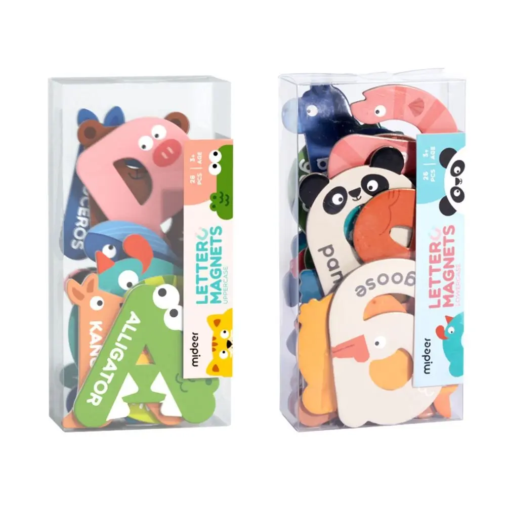Alphabet Magnets – Upper & Lower Case Animal Letters – 52pcs 