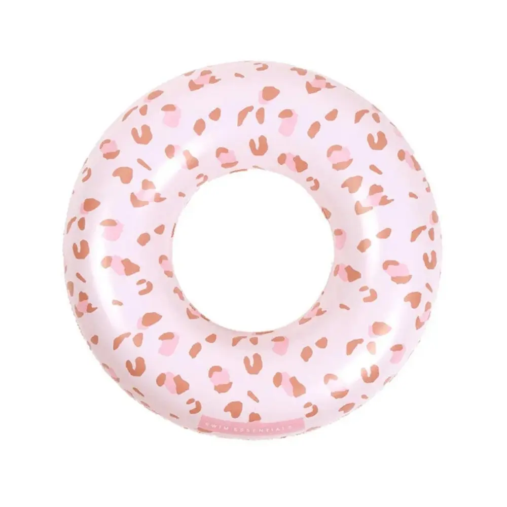 Swim Essentials – Swim Ring – Old Pink Leopard 55cm 