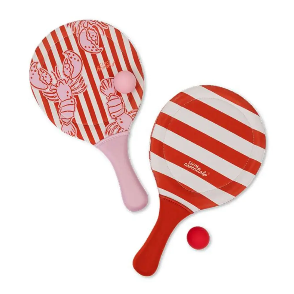 Swim Essentials – Beach Tennis Set – Lobster Bay Pink 