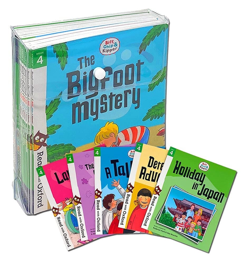 Biff, Chip and Kipper: Read with Oxford Stage 4 16 Books Collection Set