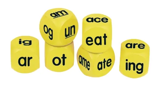 PHONICS CUBES - WORD FAMILY CUBE