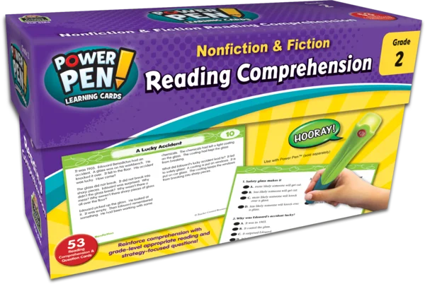 READING COMPREHENSION CARDS GR 2 (PURPLE)