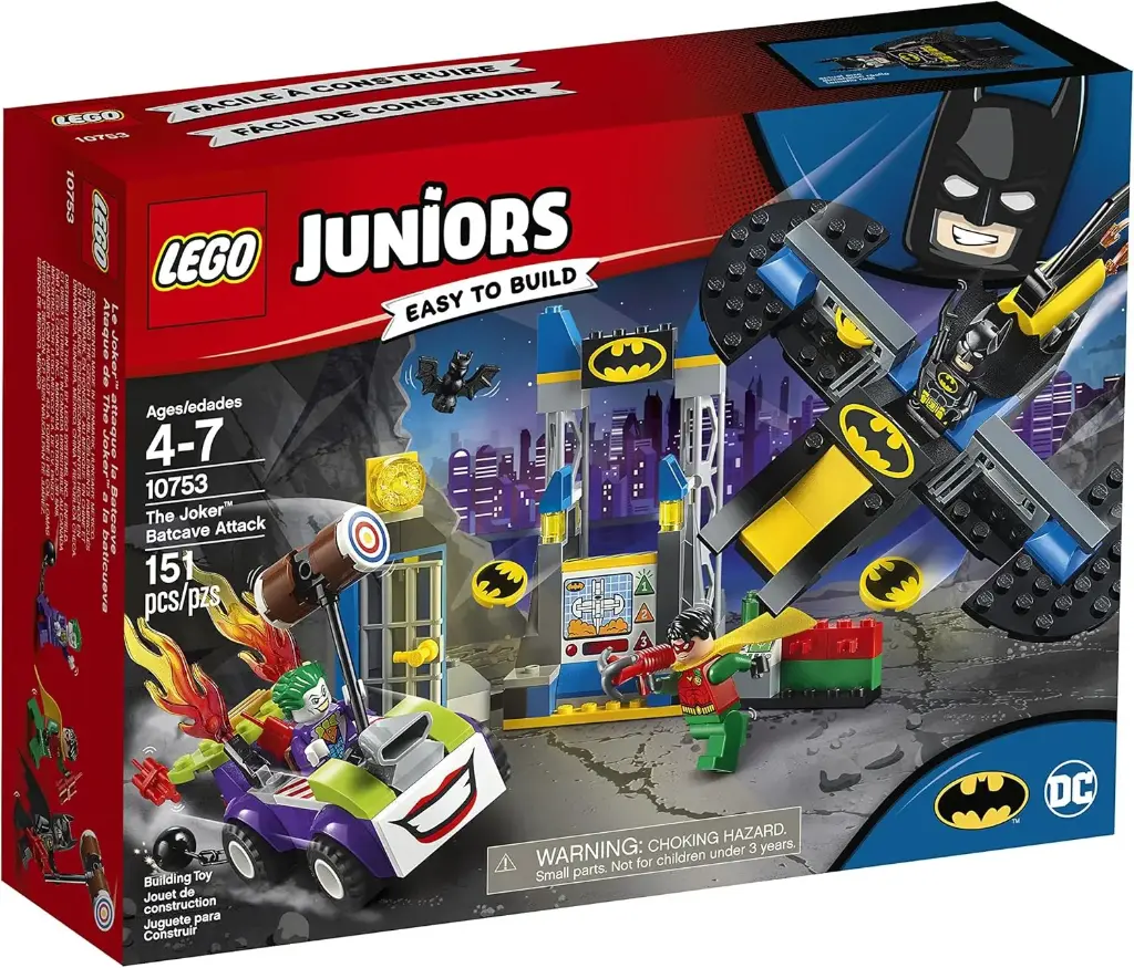 JUNIORS THE JOKER BATCAVE ATTACK