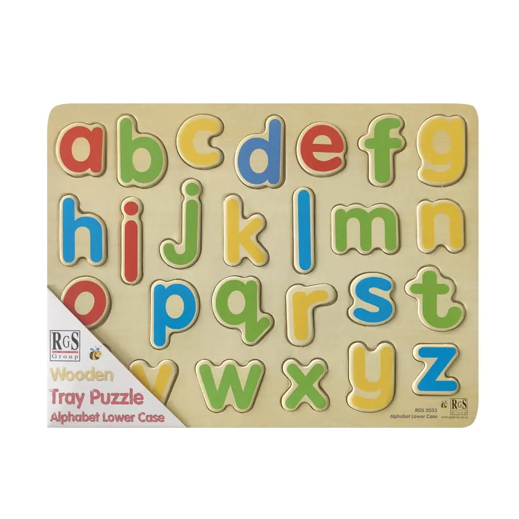 ALPHABET LOWERCASE ENGLISH TRAY PUZZLE 26PC
