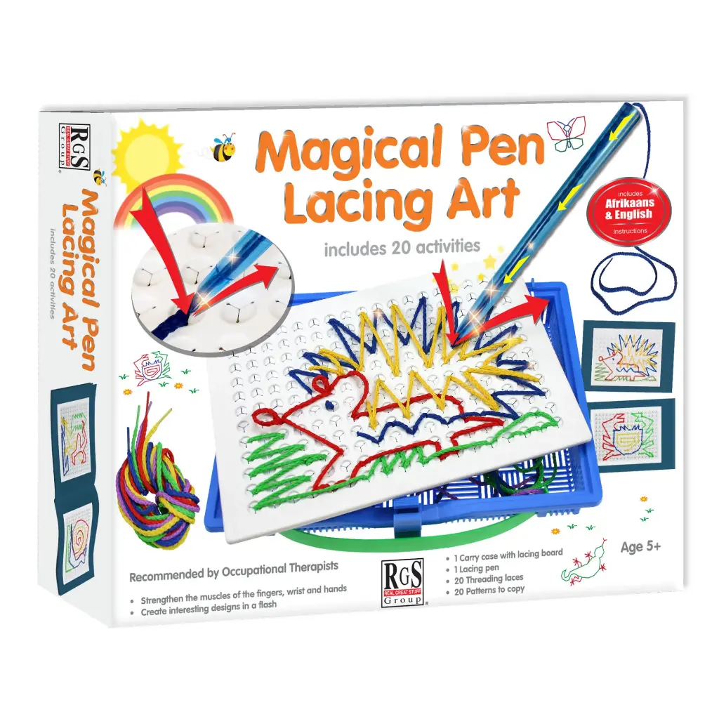MAGICAL PEN LACING ART 