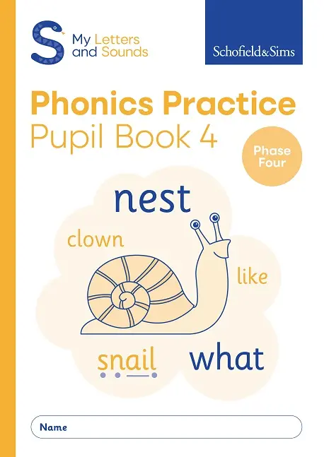 MY LETTER & SOUND: PHONICS PRACTICE BOOK 4