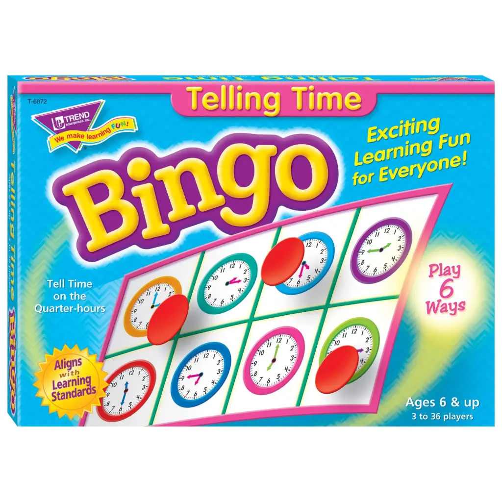 BINGO GAME - TELLING TIME