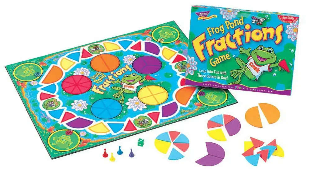 GAMES & CARDS: LEAP INTO FRACTIONS