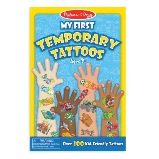 [ATF/2947] My First Temporary Tattoos - Blue