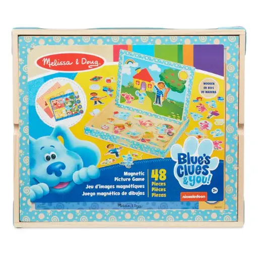 [ATF/33012] Blues Clues Wooden Magnetic Picture Set