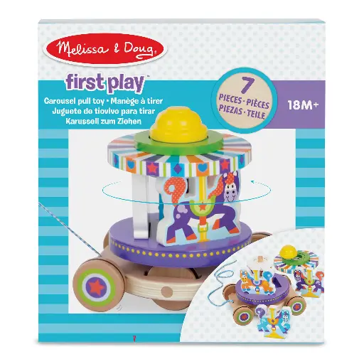 [ATF/3616] Carousel Pull Toy