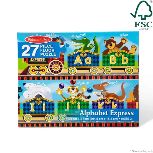 [ATF/4420] Alphabet Express Floor Puzzle