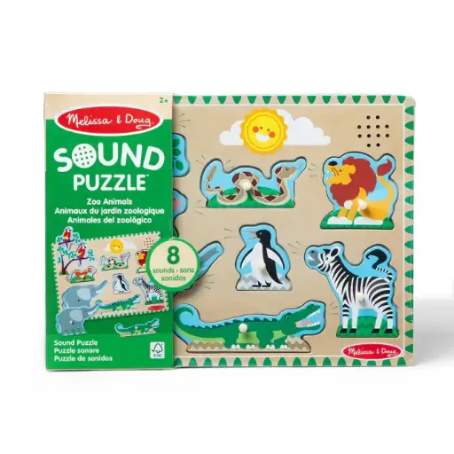 [ATF/50215] ZOO ANIMALS SOUND PUZZLE