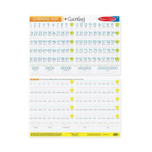 [ATF/5037] Counting to 100 - Write-A-Mat (Bundle of 6)