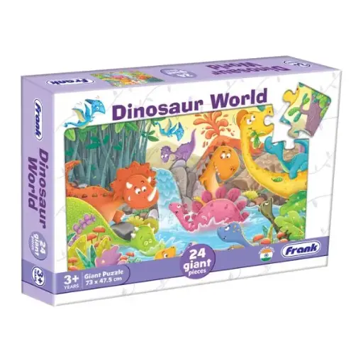 [EDU/143b] GIANT 24PC FLOOR PUZZLE DINOSAUR WORLD