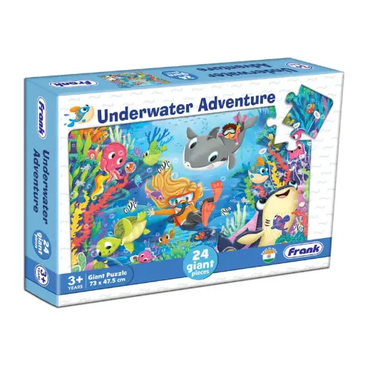 [EDU/143c] GIANT 24PC FLOOR PUZZLE UNDERWATER ADVENTURE