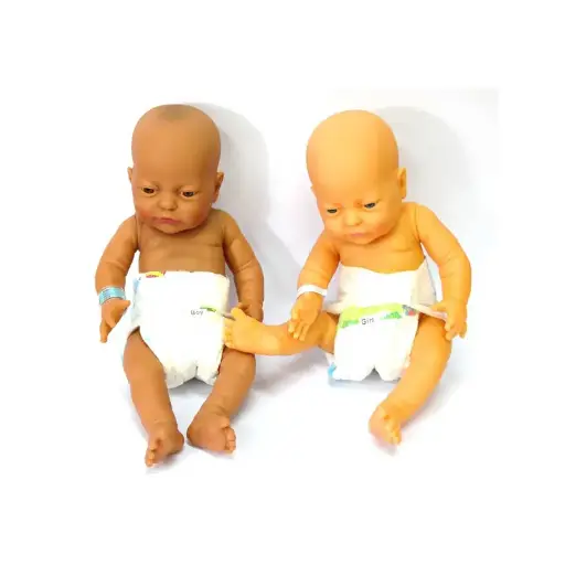 [EDU/548] NEWBORN BABY DOLL (Black girl)